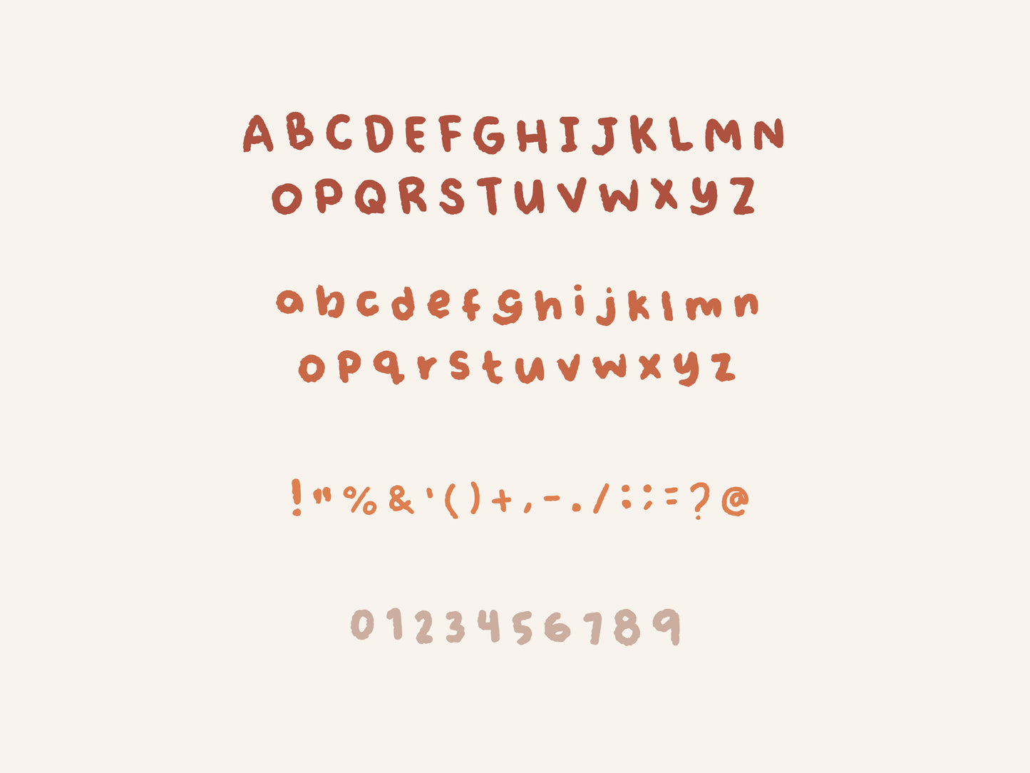Textured |  Font
