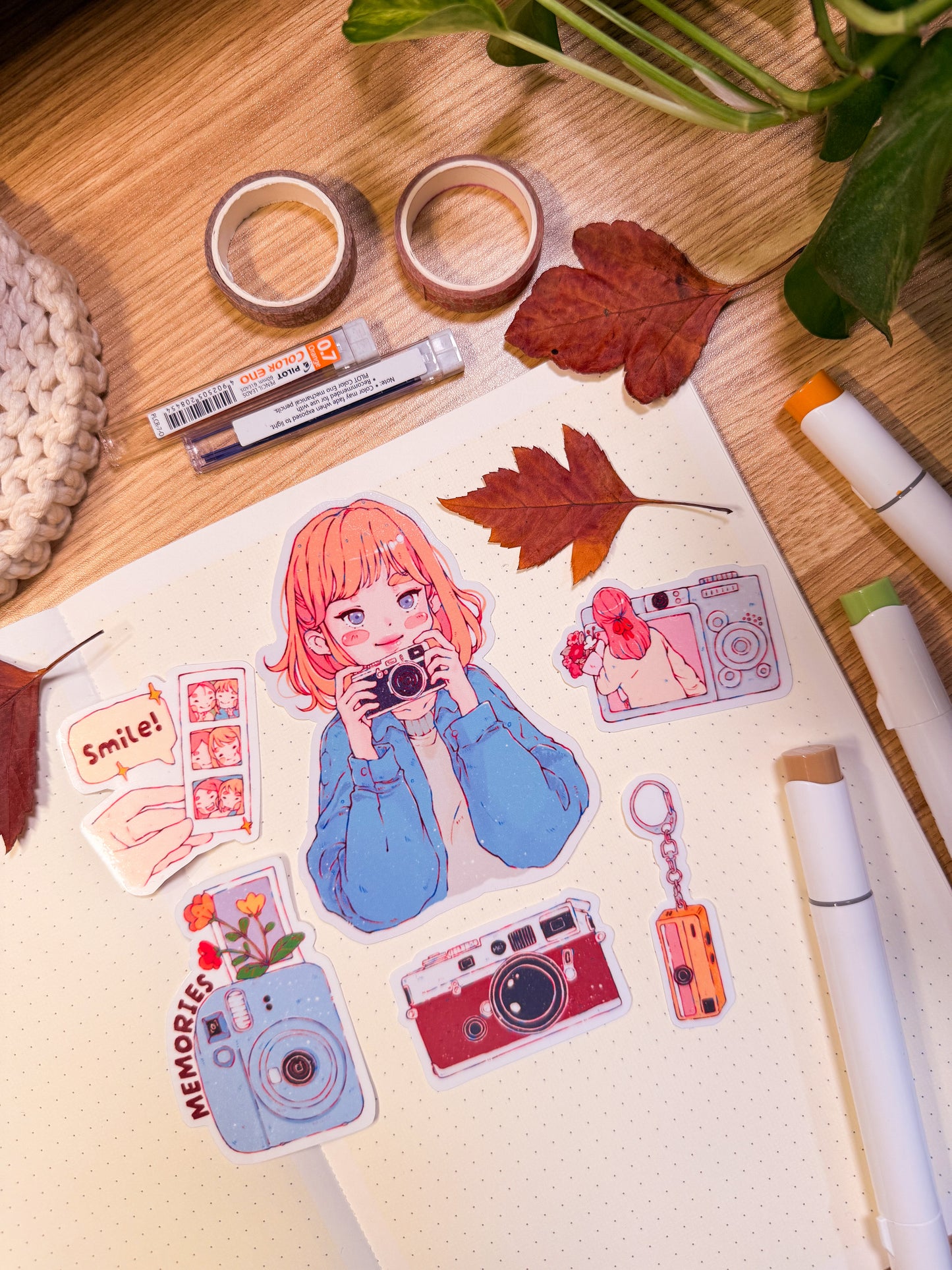 Photography  | Sticker pack 6 PCS
