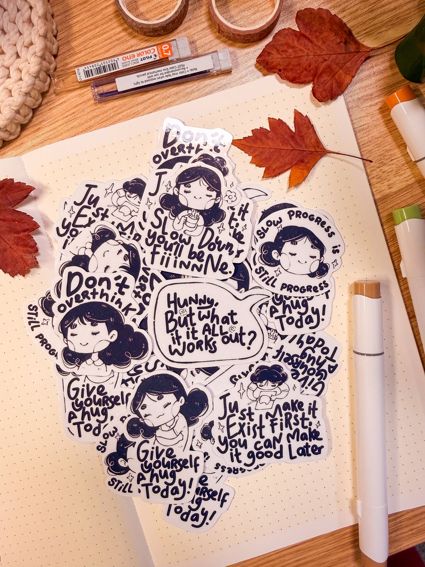 You can do it! | Sticker pack 6 PCS