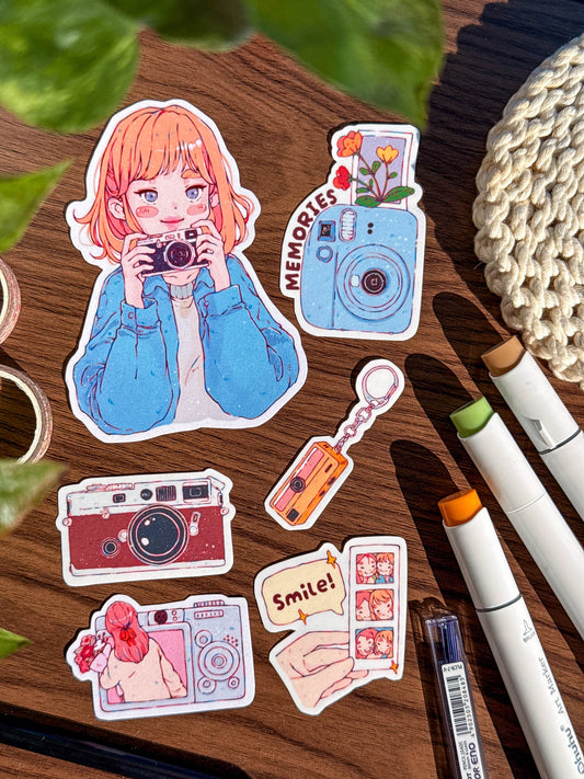 Photography  | Sticker pack 6 PCS