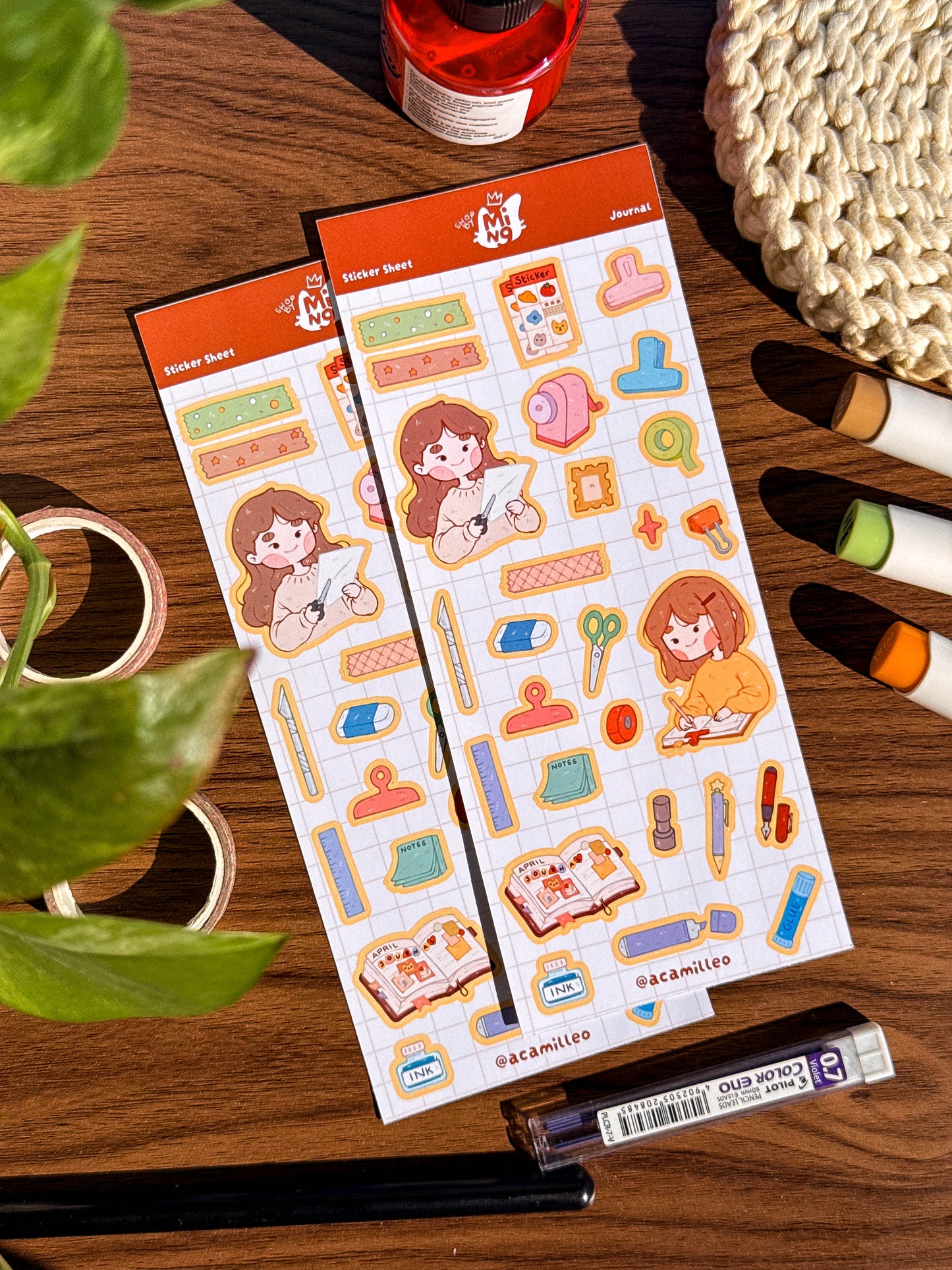 Journal Sticker Sheet | 1 PC