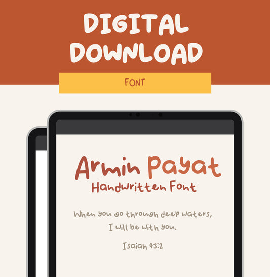 Armin Payat |  Font